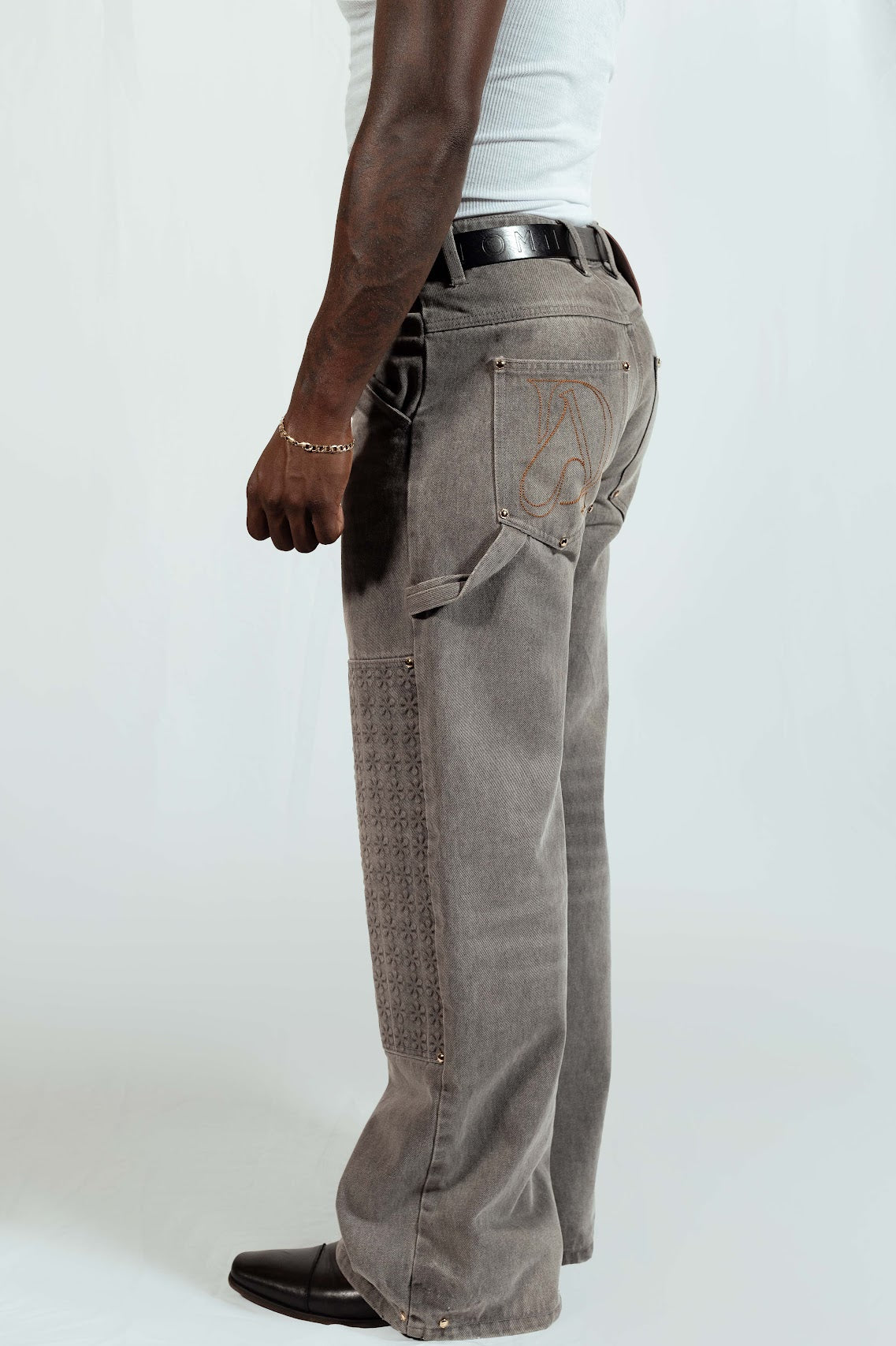 Embossed Carpenter Denim