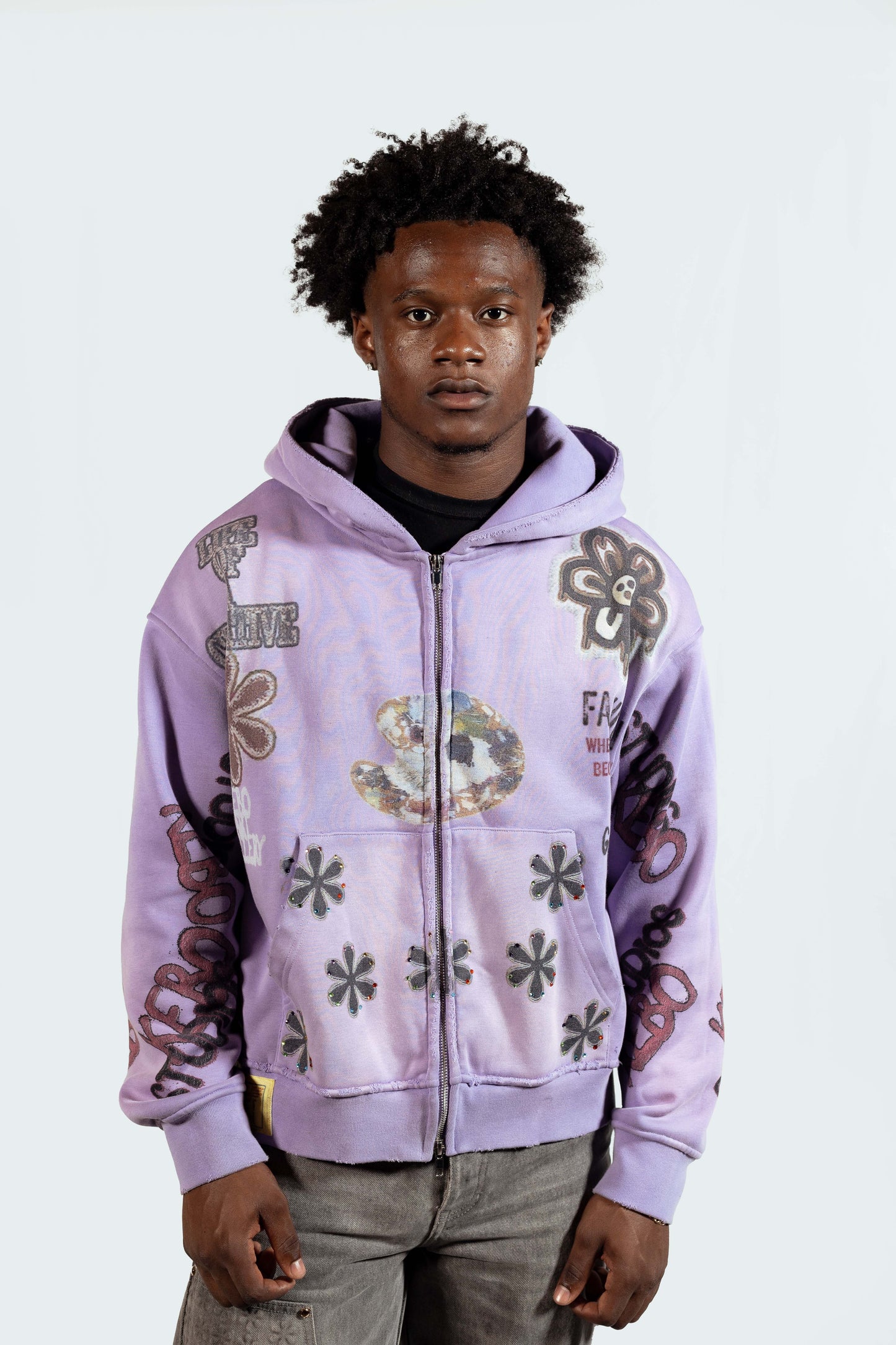 "What The Kebo" Zip Up