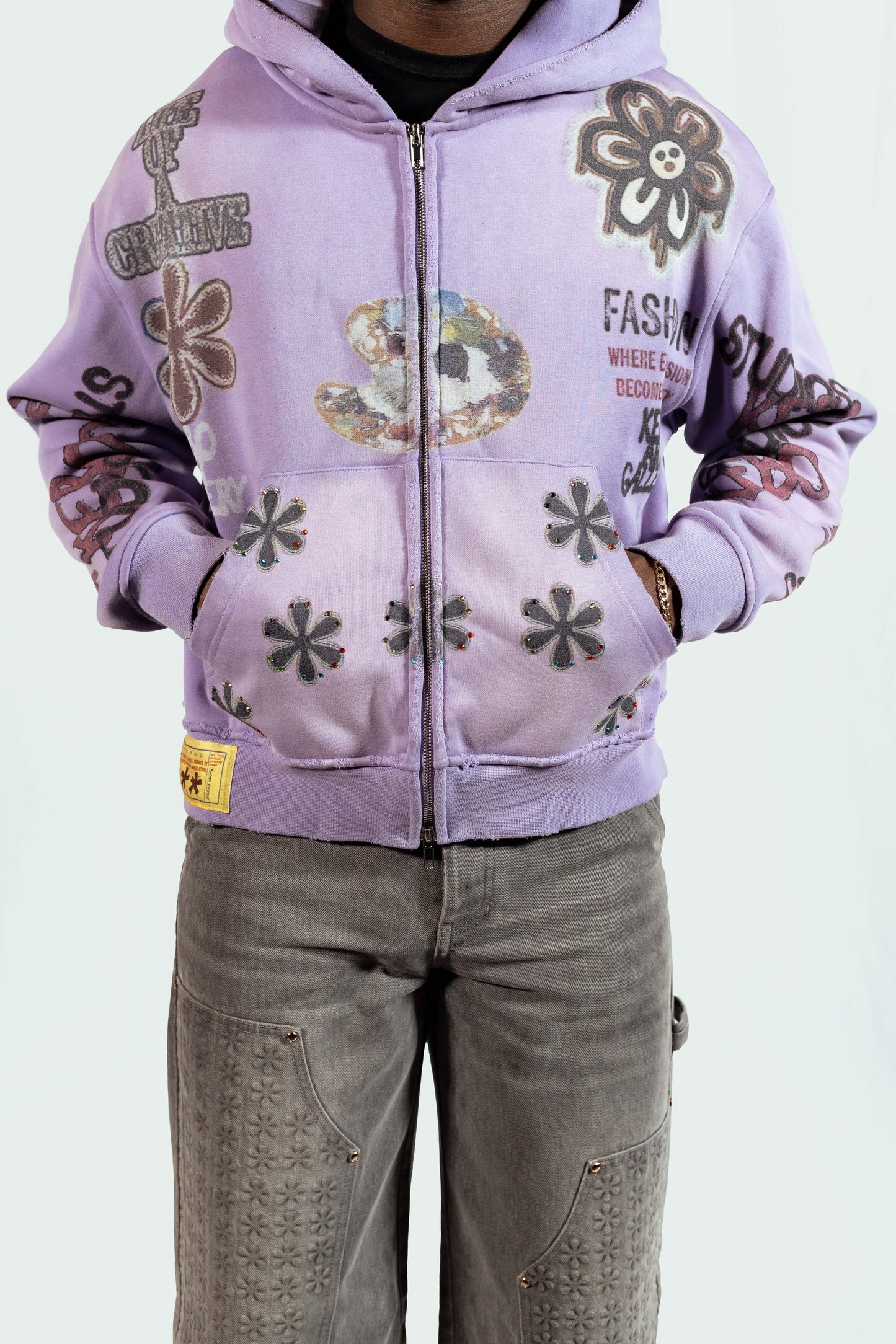 "What The Kebo" Zip Up