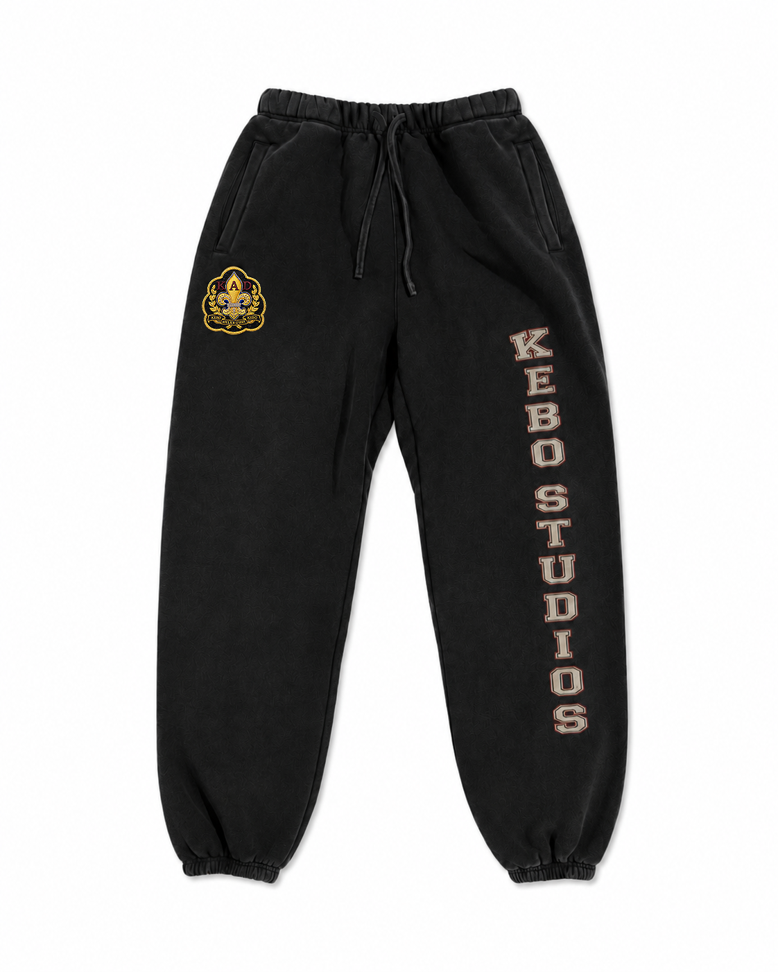 Black Varsity Sweats