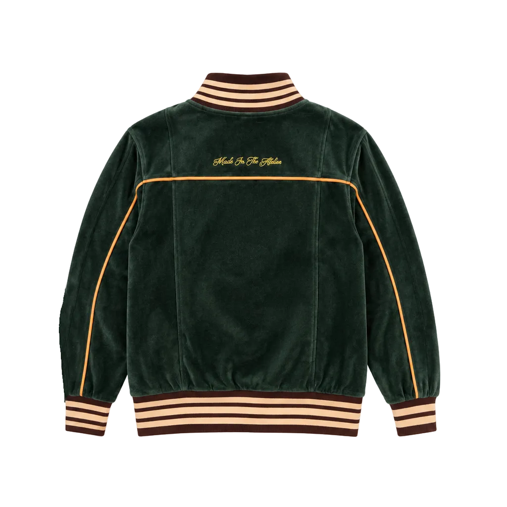 DAY-DATE VELOUR TRACK JACKET