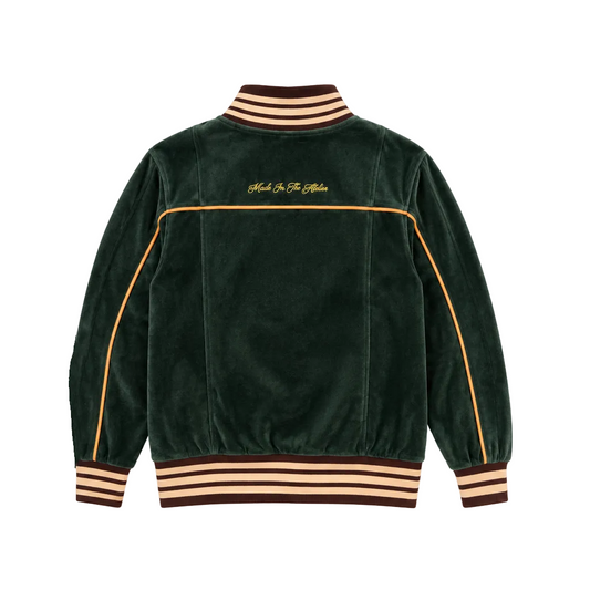 DAY-DATE VELOUR TRACK JACKET
